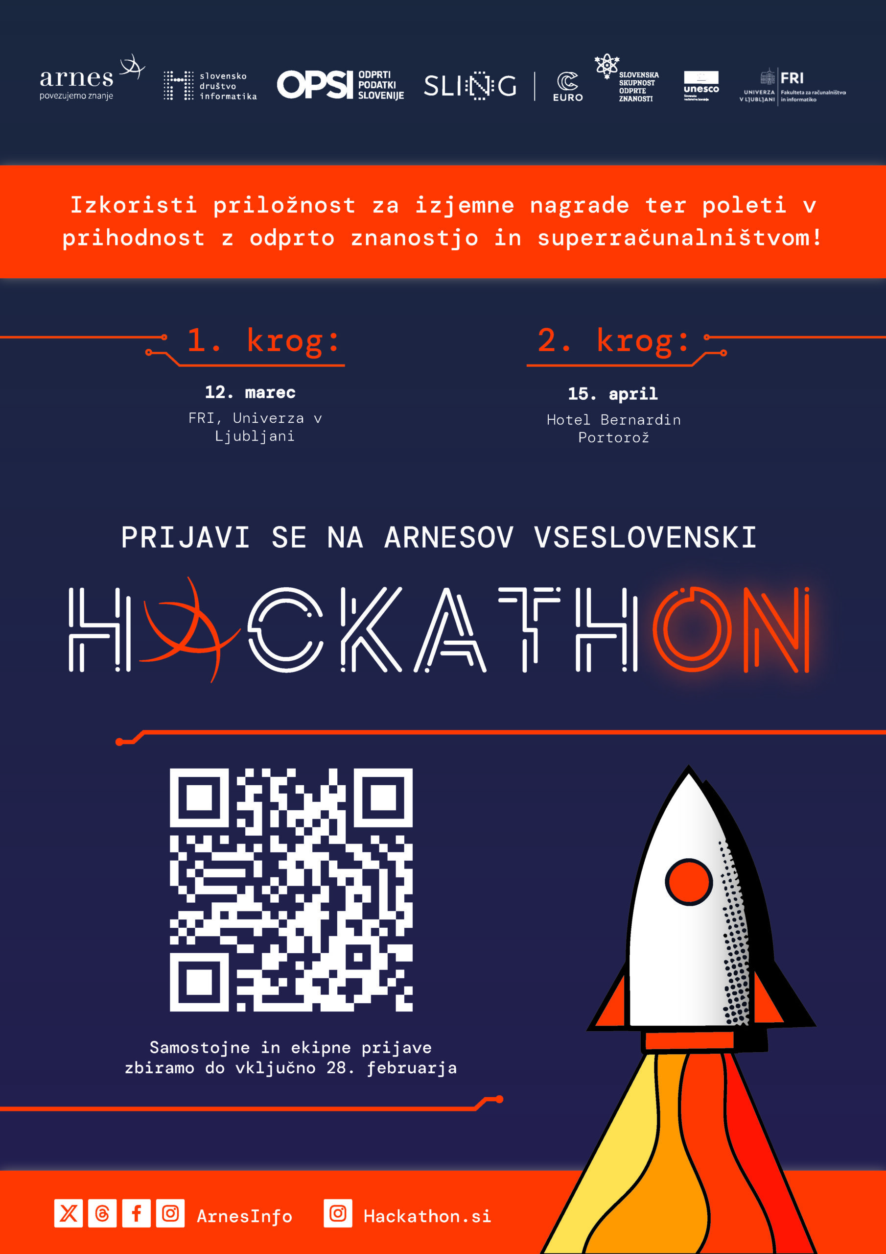 Featured image for “Vabilo k sodelovanju na Arnesov HackathON 2025”